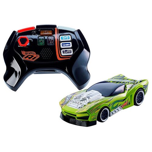 фото Автотрек mattel hot wheels fbl85 хот вилс игрушка hw ai р/у машинка и пульт для умной трассы