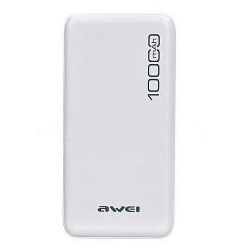 фото Внешний аккумулятор awei p28k 10000 mah, белый