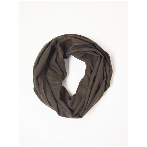 фото Тканевый шарф, цвет хаки, размер no_size zolla