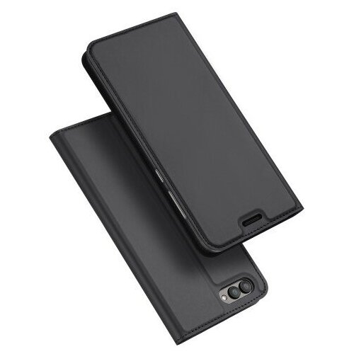 фото Чехол-книжка huawei honor view 10/ v10, dux ducis skin pro series, боковой, серый x-case