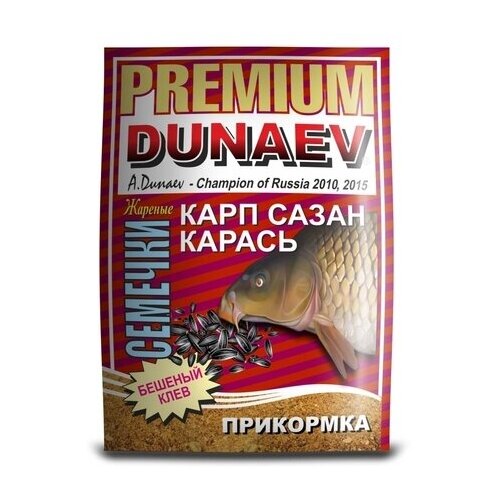 фото Прикормка "dunaev-premium" 1 кг карп-сазан жареная семечка (flz015)