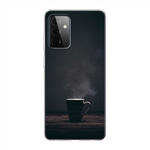 фото Силиконовый чехол "пар из кружки" на samsung galaxy a72 / самсунг галакси а72 case place