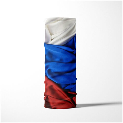 фото Бандана / бафф / снуд-трансформер / патриотичные / флаг россии триколор burnettie