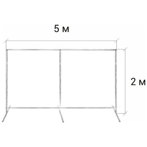 фото Стойка усиленная для хромакея 2 м. / 5 м. (без хромакея) gozhy