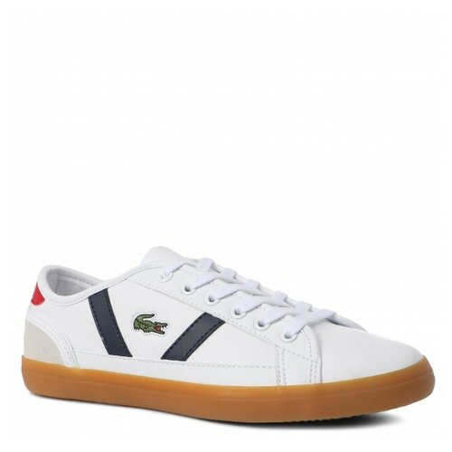 фото Кеды lacoste cfa0033 sideline 0120 2 белый, размер 39,5