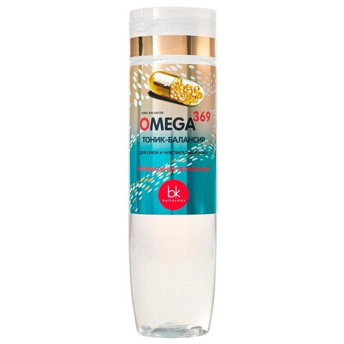 фото Belkosmeх тоник- балансир omega 369 для сухой и чувствительной кожи 200 мл 1 шт belkosmex