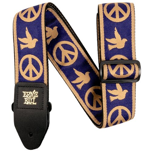 фото Ernie ball 4699 jacquard peace love dove ремень для гитары