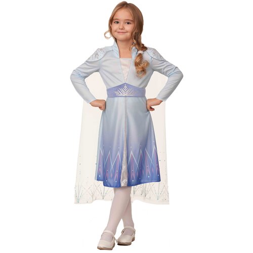 фото Карнавальный костюм "эльза 2", платье, р. 32, рост 122 см батик