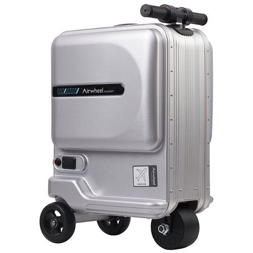 фото Умный чемодан airwheel se3 mini 26 л, silver