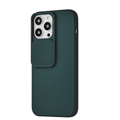 фото Чехол ubear touch shade case для iphone 13 pro max, силикон soft touch, зеленый