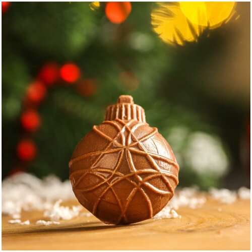 фото Шоколад фигурный "новогодний шарик", 20 г chocolavie