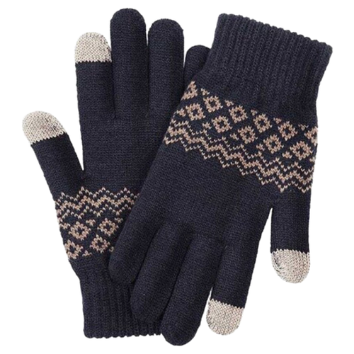 фото Перчатки для сенсорных экранов xiaomi fo touch screen warm velvet gloves 204390 черные