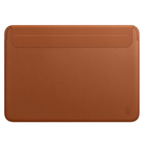 фото Чехол wiwu skin new pro 2 leather sleeve для macbook pro 16 (brown)