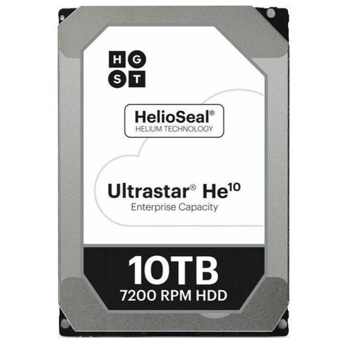 фото Жесткий диск 10tb wd ultrastar dc hc510 huh721010al5204 sas 3.0 (0f27354) western digital