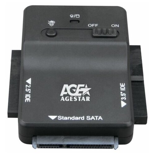 фото Док-станция для жёстких дисков agestar 3fbcp1 usb3.0 to all ide +sata devices - usb 3.0, pata (ide), sata, внешний