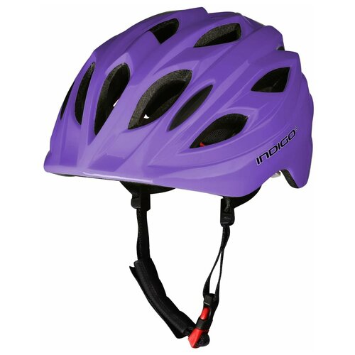 фото Шлем защитный indigo, in073, 51-55, фиолетовый