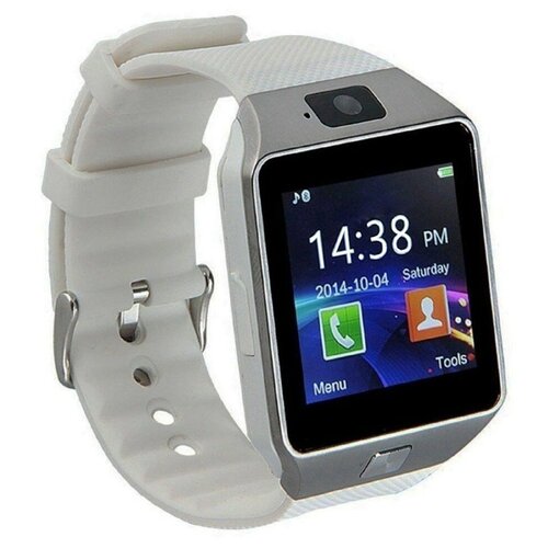 фото Смарт-часы smart watch dz09 белые aspect