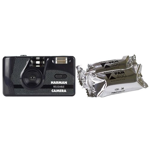 фото Многоразовый пленочный фотоаппарат harman reusable camera kit (2 ч/б пленки в комплекте 400/36)