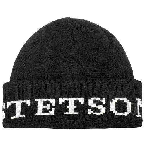 фото Шапка с отворотом stetson 8599117 beanie balaclava, размер one