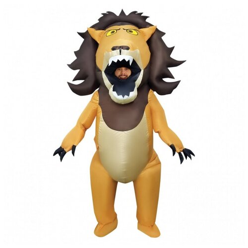 фото Надувной костюм "лев" (11503), универсальный. morphcostumes