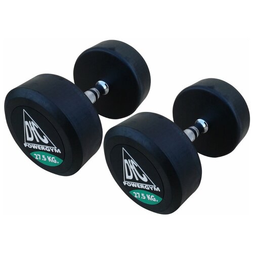 фото Набор гантелей неразборных dfc powergym db002 2х27.5 кг