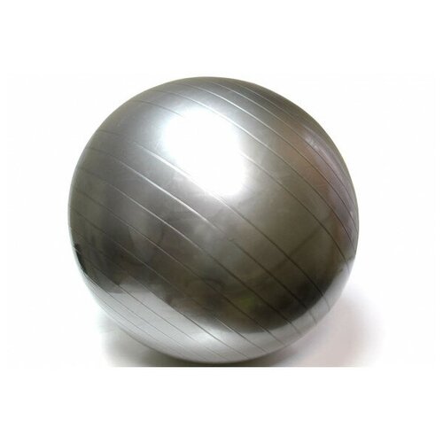 фото Серый гимнастический мяч (фитбол) 85 см - антивзрыв sp2086-336 toly