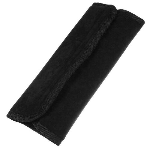 фото Накладка подушка на ремень безопасности, черная mikimarket