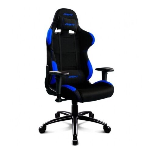 фото Игровое компьютерное кресло drift dr100 fabric черно/синее