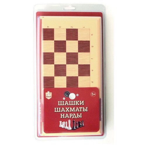 Настольная игра Десятое королевство Шашки-Шахматы-Нарды большие игра настольная десятое королевство говорящие кубики сказки