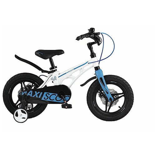 фото Детский велосипед maxiscoo cosmic делюкс 14" (2021)(белый-жемчуг)