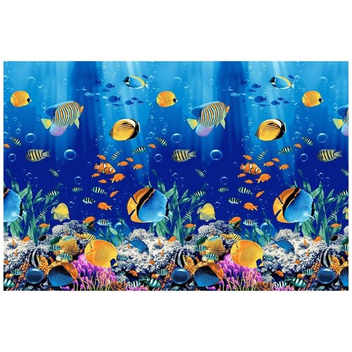 фото Вафельное полотенце подводный мир, 100х150 текс-дизайн