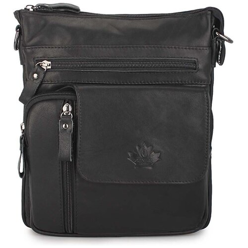 фото Мужская сумка-планшет из натуральной кожи «лоудор» m1355 black zznick