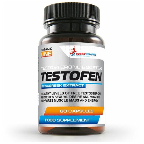 фото Westpharm testofen тестофен (бустер тестостерона) 60 капс.