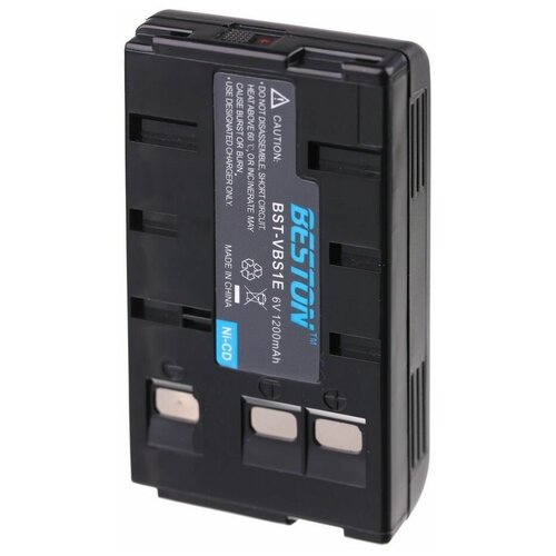 Аккумулятор для видеокамеры Panasonic BESTON BST-VBS1E, NI-CD, 6 В, 1200 мАч