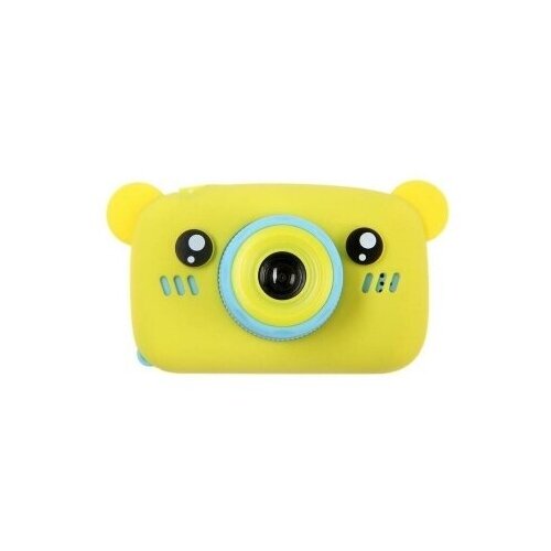 фото Детский цифровой фотоаппарат мишка желтый / kids camera yellow camera kids