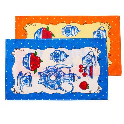 фото Адель кухонное полотенце kupon цвет: в ассортименте (45х60 см)