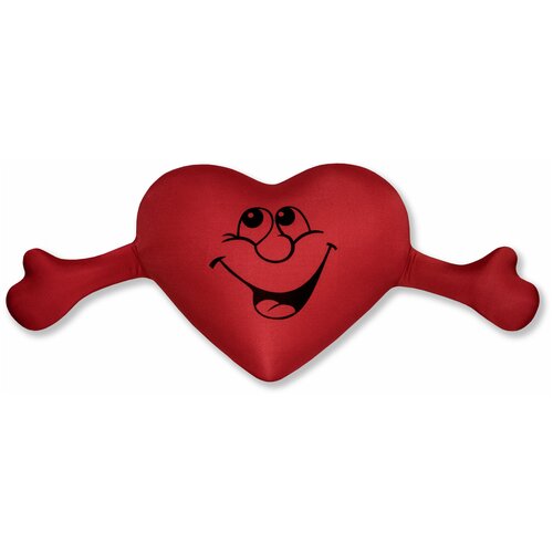 фото Антистрессовая подушка штучки, к которым тянутся ручки "сердце с руками" красное