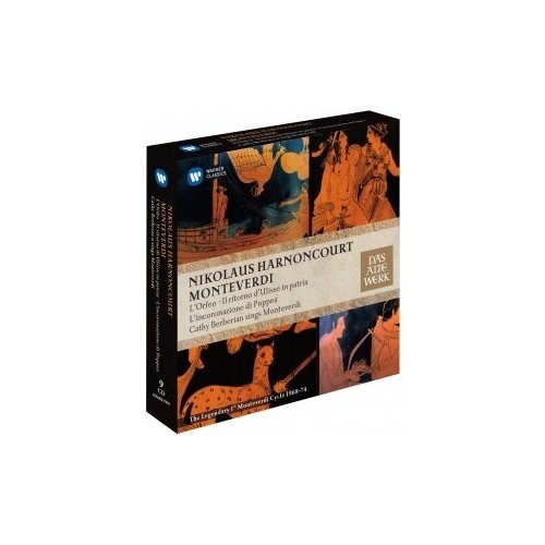 фото Компакт-диски, warner classics, nikolaus harnoncourt / chamber orchestra of europe - nikolaus harnoncourt conducts monteverdi: the legendary first cycle 1968–1974 (9cd)