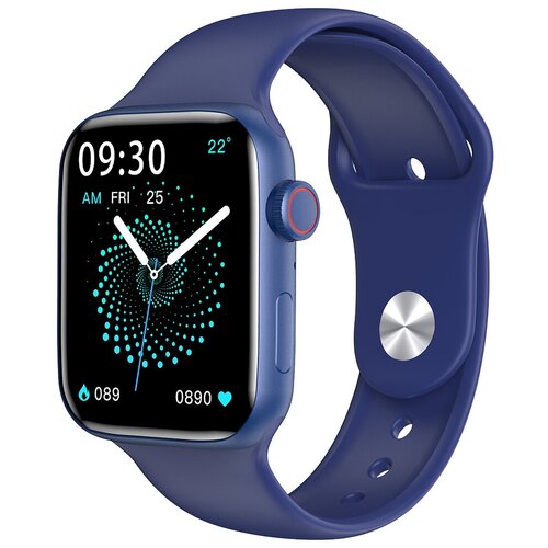 фото Умные смарт часы smart watch hw22 pro(синий) new generation watches sunrise