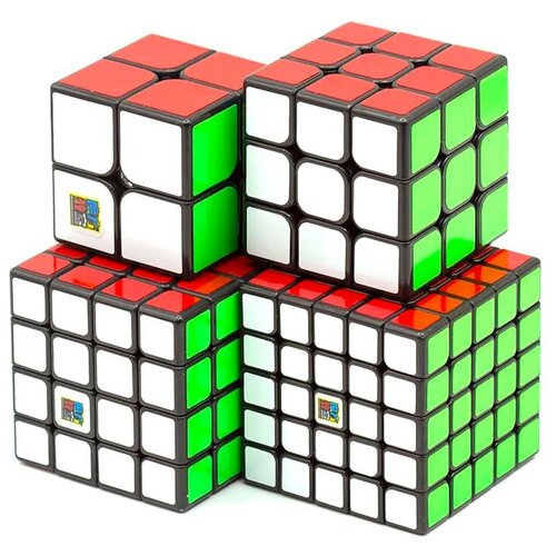 фото Головоломки moyu набор кубиков рубика cubing classroom 2x2-5x5 черный