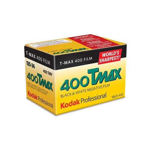 Фотопленка Kodak ч/б TMax 400/36 фотопленка kodak tri x 400 120