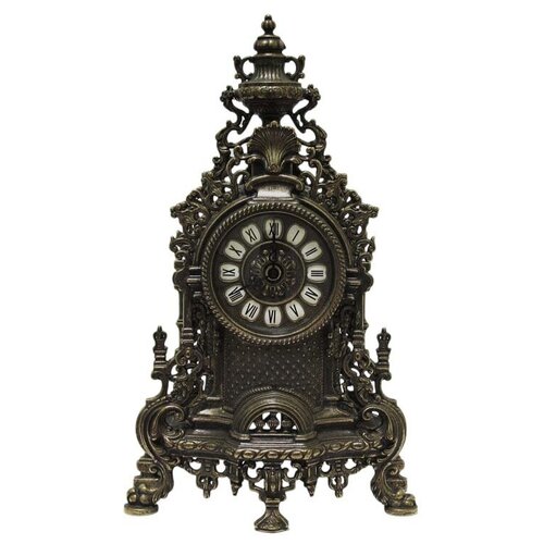 фото Часы барокко каминные под бронзу ksva-al-82-103-ant alberti livio