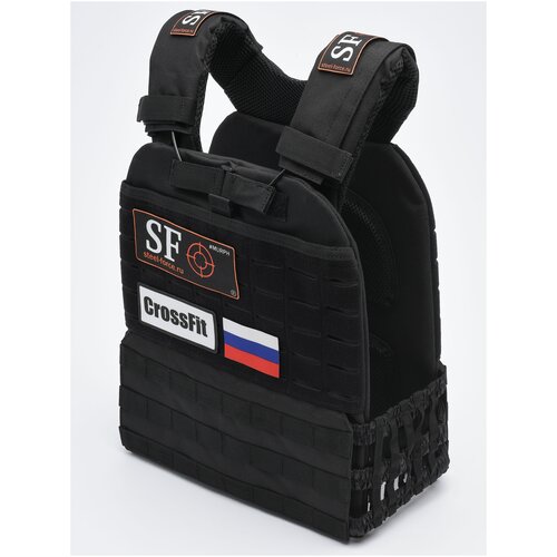 фото Жилет утяжелитель steel force (9кг) black devil