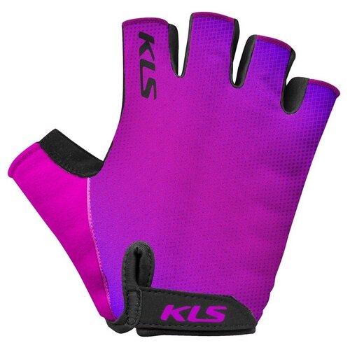 фото Перчатки kls factor purple s, лёгкие из лайкры, нескользящая ладонь с вставками из пены kellys