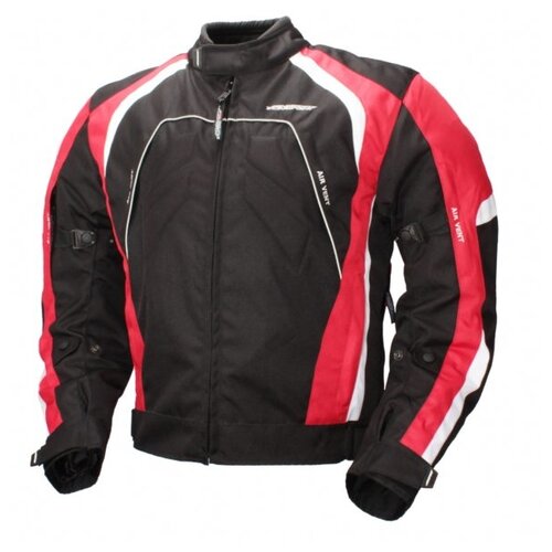 фото Текстильная куртка agvsport speedway черный/красный s (размер производителя)