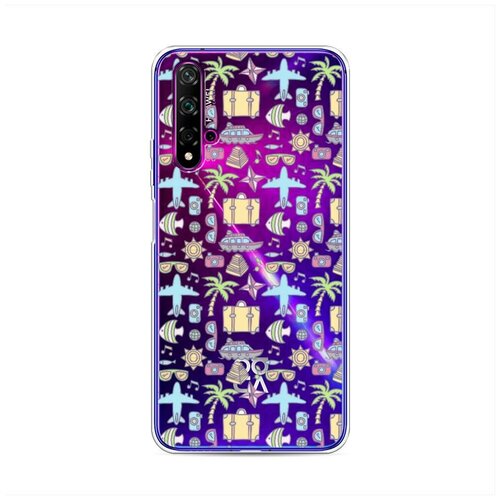 фото Силиконовый чехол "круговорот путешествий 4" на huawei nova 5t / хуавей нова 5т case place