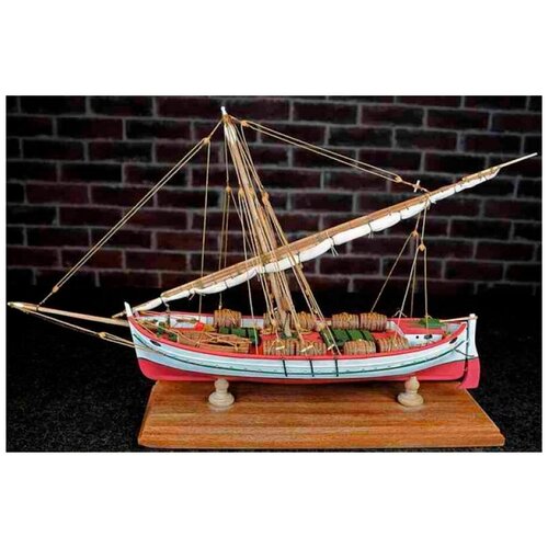 фото Сборная модель корабля, виновоз leudo, м.1:48, набор для сборки + инструменты, лак и клей китай