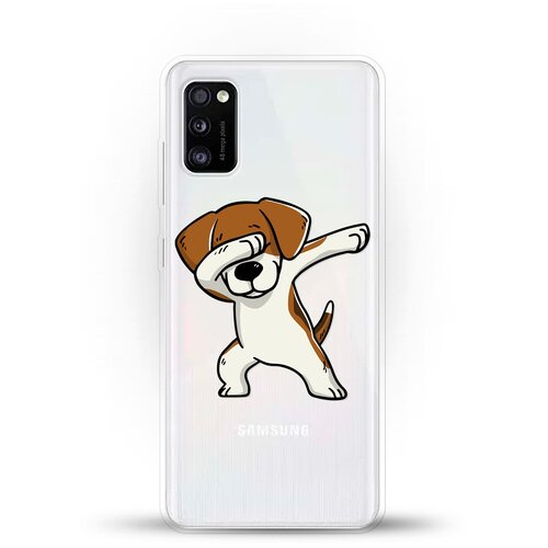 фото Силиконовый чехол swag бигль на samsung galaxy a41 andy & paul