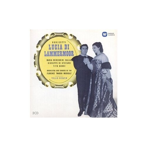 фото Компакт-диски, warner classics, maria callas - lucia di lammermoor (1953) (2cd)