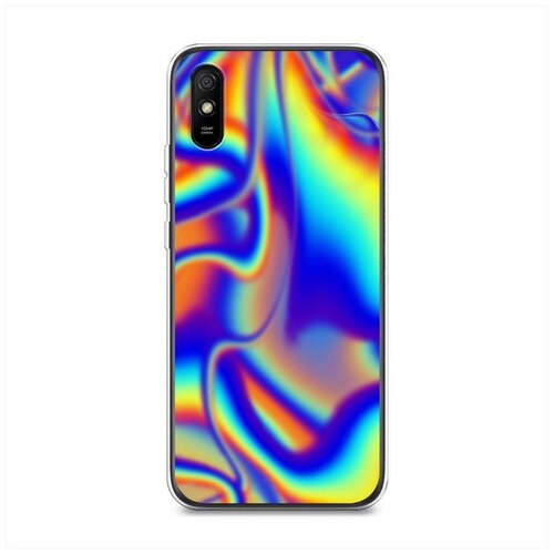 фото Силиконовый чехол "яркая голограмма" на xiaomi redmi 9a / сяоми редми 9а case place